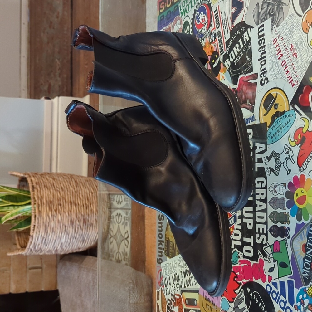 J.Crew leather chelsea boots